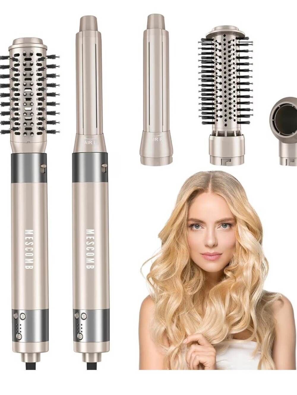 Mescomb 5 In 1 Interchangeable Styler